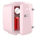 Refrigerador Pequeño 4l Para 6 Latas, Cuidado Piel, Rosa