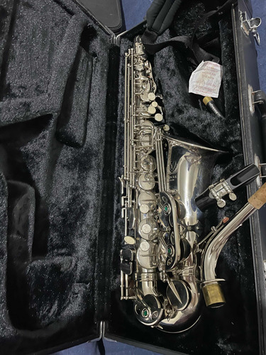 Saxofone Alto Niquelado Eagle