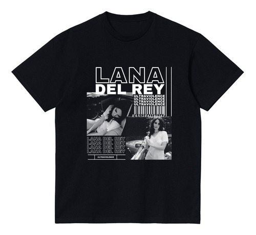 Remera Algodon Sin Género - Lana Del Rey Ultraviolence 003