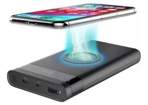 Power Bank Iluv Inalambrico 10.000 Mah 15w Usb-a Usb-c