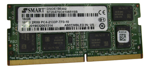 Memoria Ram Smart 16gb 2rx8 Pc4-2133p-tf0-10 Ddr4 Sodimm
