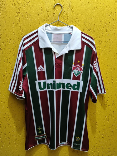 Camisa Do Fluminense adidas #9 Tricolor 