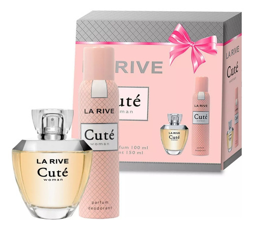 Kit Cuté La Rive ( Perfume 100 Ml + Deo Spray 150 Ml )