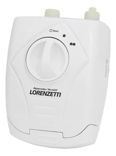 Aquecedor Elétrico Lorenzetti Versátil Branco 220v