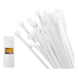 Amarracable Plástica Blanca 250mm Bl100 Hct25048 Ingco