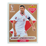 Figurinha Da Copa 2022 - Robert Lewandowski Legend Bronze Legend Bronze Lewandowski