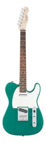 Guitarra Eléctrica Squier By Fender Telecaster De Álamo Race Green Brillante Con Diapasón De Laurel Indio