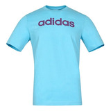 T-shirt Caballero adidas Ij8659 Textil Azul 