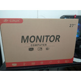 Monitor Crua 27'' ,curvo 1800r, 180hz 1ms,1080p,freesyn,vesa