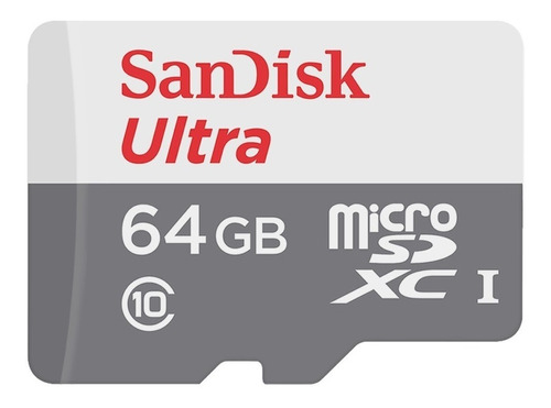 Memoria Microsd 64gb Sandisk Ultra Clase 10 Gopro Android