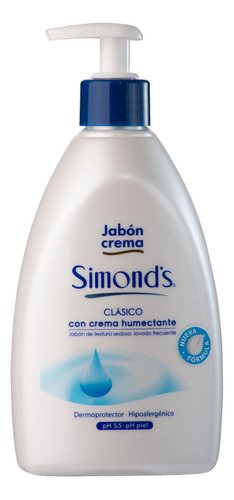 Jabón Liquido  Crema Simond´s  Humectante  Clásico 500ml
