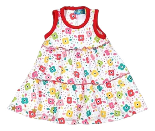 Vestido Solero Bebe Verano Beba Flores Flow Kids 1010