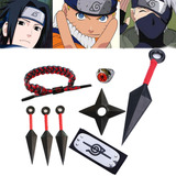 8 Piezas Naruto Para Accesorios De Anime Cosplay
