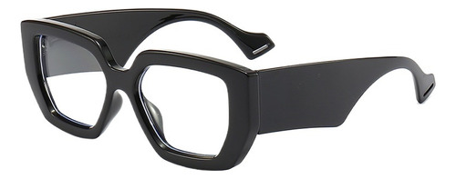 Gafas De Mujer Con Montura Cuadrada Y Patillas Anchas.