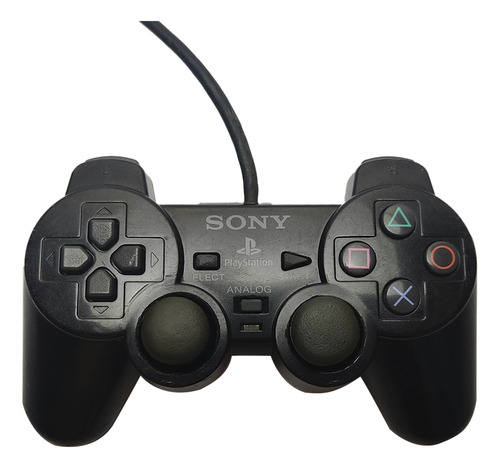 Controle Playstation 2 Ps2 Original Serie A Usado C/ Detalhe