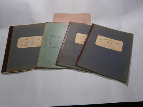 Cuadernillos Antiguos Años 1910 / 11  - Lote - Usados