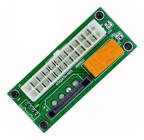 Add2psu Sata Relay 2 Fuentes Psu Placa Atx 24 Pin - Minería