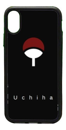 Funda Protector Para iPhone Uchiha Clan Logo Naruto