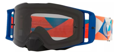 Goggles Motox/enduro Oakley Front Line Light Grey Azul 0oo70