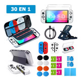 Kit De Accesorios 30 En 1 Con Estuche Para Nintendo Switch