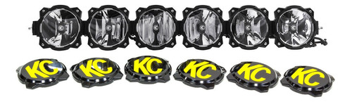 Barra Led Kc Hilites Pro Gravity 6 Luces 39  Pulgadas Curva