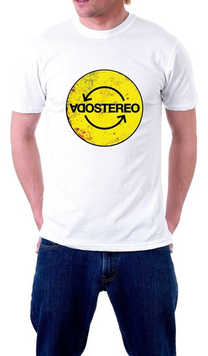 Camisetas Estampadas Soda Stereo Gustavo Cerati Unisex Banda