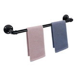 Industrial Pipe Towel Bar 24 Inch, Pipe Towel Rack 24 Inch,t