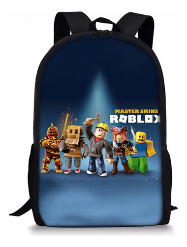 Mochila Roblox Impresa 3d De 3 Piezas