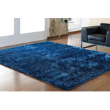 Tapete Silk Shaggy Luxo Fio De Seda 1,50x2,00