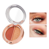 Timipoo Sombra De Ojos De Doble Color, Paleta De Maquillaje 