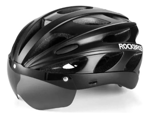 Cascos Para Ciclismo Rockbros Originales + Gafas Magnéticas