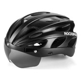 Cascos Para Ciclismo Rockbros Originales + Gafas Magnéticas