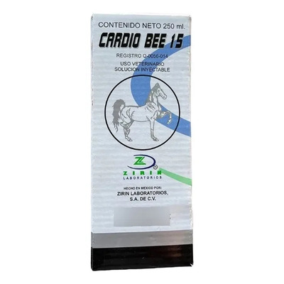 Cardio Bee 15 250 Ml Equinos Porcinos Cardiobee Zirin | Envío gratis