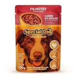 Sachê Special Dog Filhote Carne 100g Caixa C/ 12 Uni. 