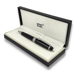 Pluma Bolígrafo Montblanc 149 Eco Negro Plata Regalo Lujo