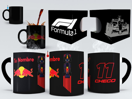 Taza Formula 1 Escuderías Box Pistas F1 Diferentes Diseños