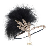 Flapper Bandana Headpiece Hairband Fantasia Vestido 1920s