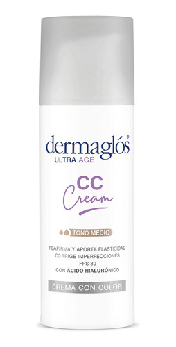 Crema Con Color Cc Cream Ultra Age Con Fps30 Dermaglós