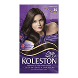 Tintura Wella Koleston Tono Castaño Oscuro 30 Wella Koleston