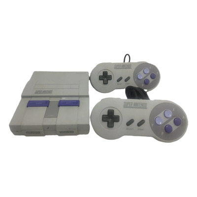 Consola Mini Súper Nintendo Clásica Original Gris