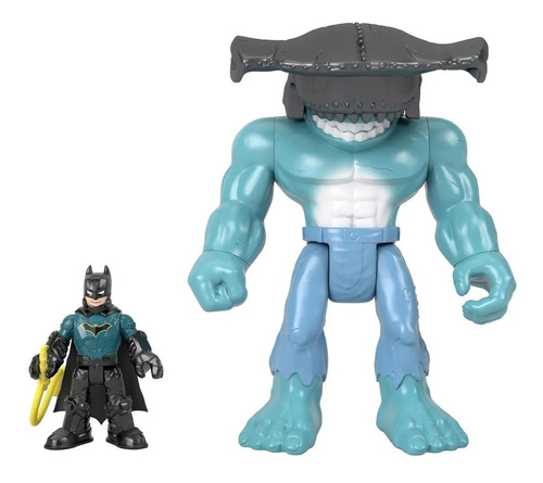 Batman Y Rey Tiburón  Figura 17cm Imaginext Mattel Gmp97