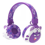 Fone Infantil Bluetooth Headset Sem Fio C/ Orelhas