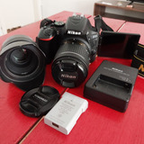  Nikon D5600 Dslr, Lentes 18-55mm E Yongnuo 50mm, Bat+carreg