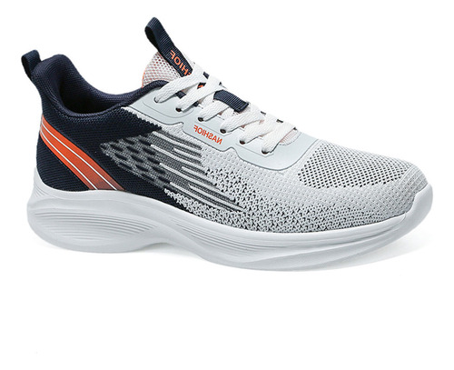 Tenis Blancos Correr Cómodo Transpirable Casual Plataforma