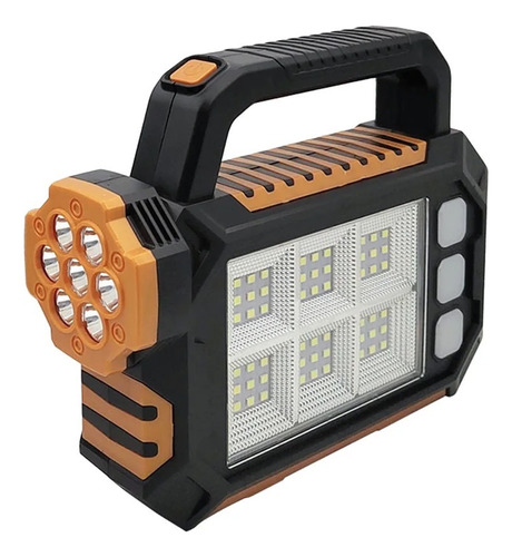 Lampara Solar De Luz Led Portatil Y Linterna 