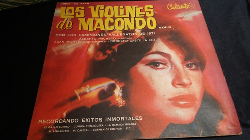 Los Violines De Macondo Lp Vinilo Cumbia