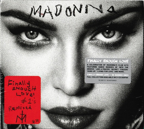 Cd Madonna Finally Enough Love Importado Nuevo Sellado