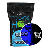 Maxibolsa Polvos Holi 650 G Gender Reveal Rosa O Azul Color Azul Fluorescente