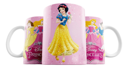 Taza De Princesas - Disney  - Diseño Exclusivo - #6