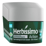 Kit 6 Desodorante Herbíssimo Action 55g